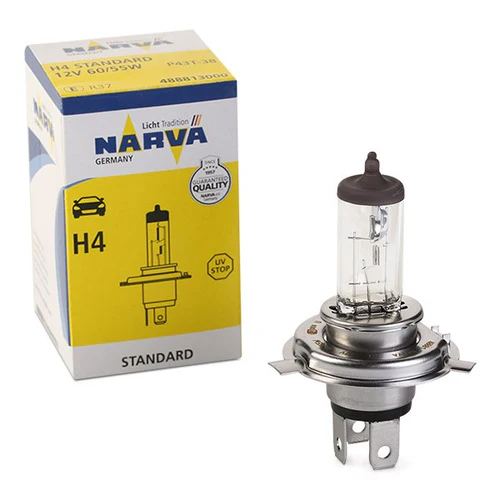 Halógenos NARVA 12V  H4 60/55w SJ-NARVA-H4