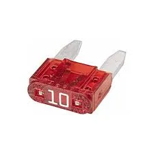 Mini Fusible 12v 10A (ROJO)  LX-BXP-mini