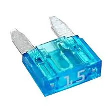 Mini Fusible 12v 15A (AZUL) LX-BXP-mini 15A
