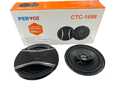 PARLANTES COAXIALES PERVOI 6.5" CTC-1686