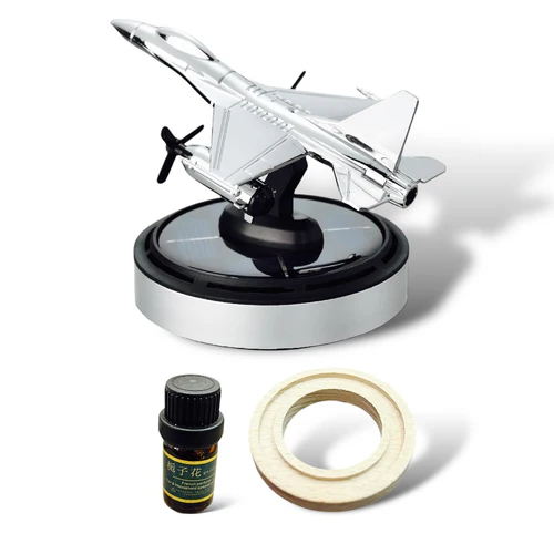 Ambiental solar avion de caza plateada GBS-XX-31798