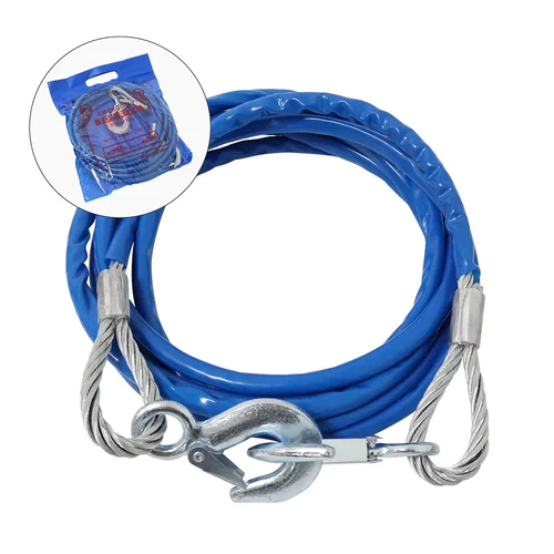 Cable acero de remolque 10mmX4m