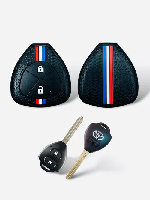 Estuche silicon para llaves TOYOTA 2 Botones（GBS-YST-A00046）