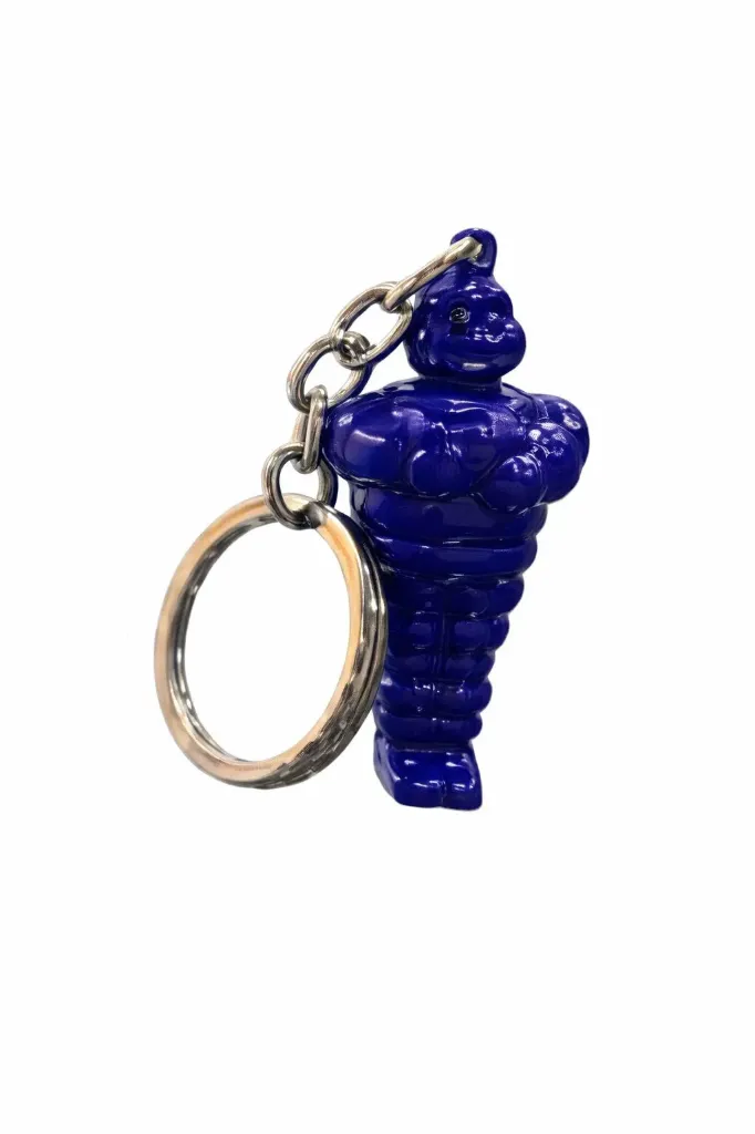 Llavero de muñeco michellin CY-4440 Azul