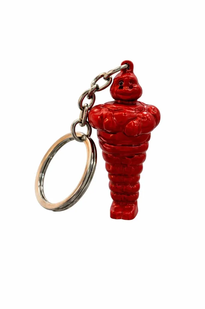 Llavero de muñeco michellin CY-4440 Rojo