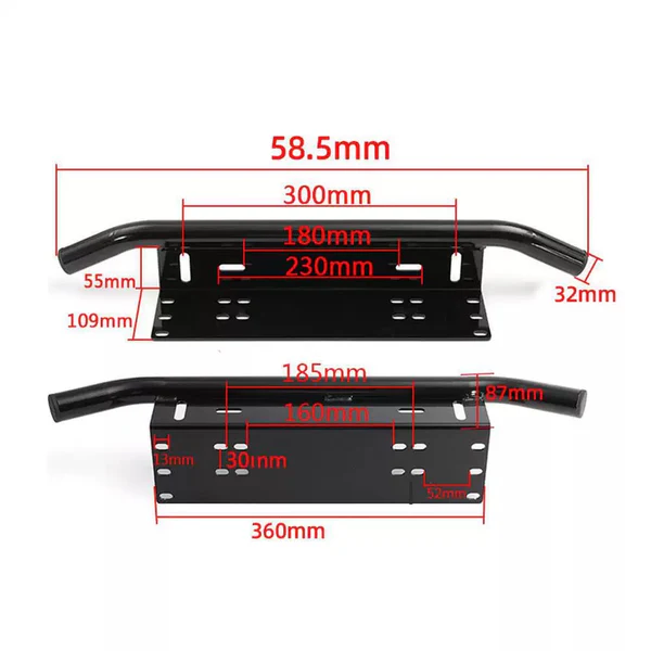 Soporte de placa para barras led JN-GZZJ-25121