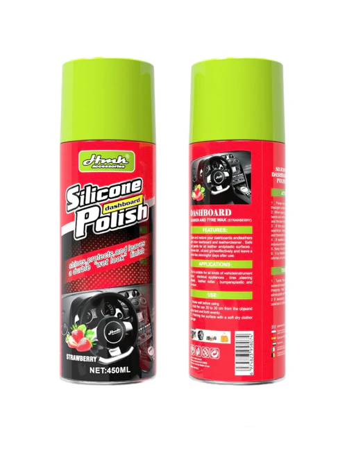 Spray abrillantador tapicería con ambiental 450ML SY-QJYP0208 Fresa