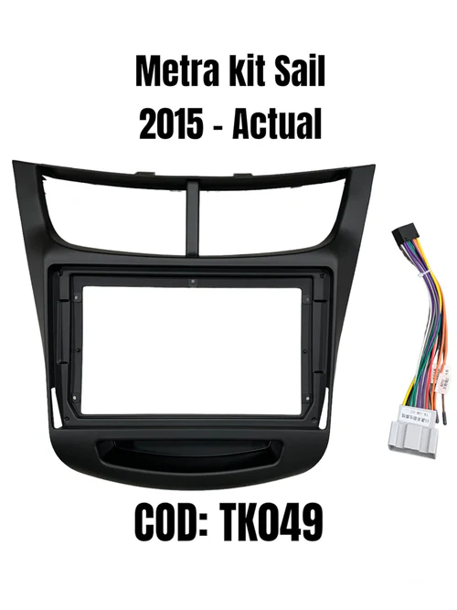 Metra kit Sail 2015-actual 9pulgadas Tk049