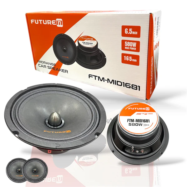 Parlantes medios 6.5" FUTUREM FTM-MID1681