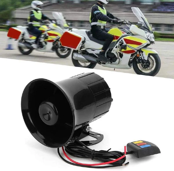 Sirena policial 3 tonos para moto SY-HHLB0056