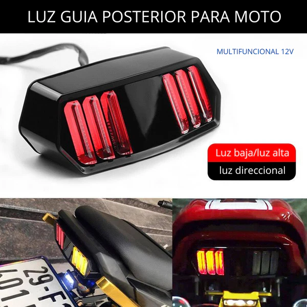 Luz de stop con direccionales para moto Honda HW-MTWD-280
