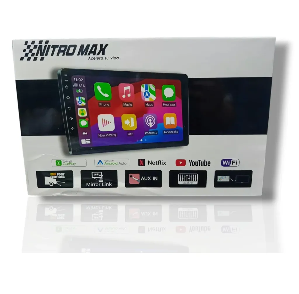 Radio Android 9" NITRO MAX (Ventilador)