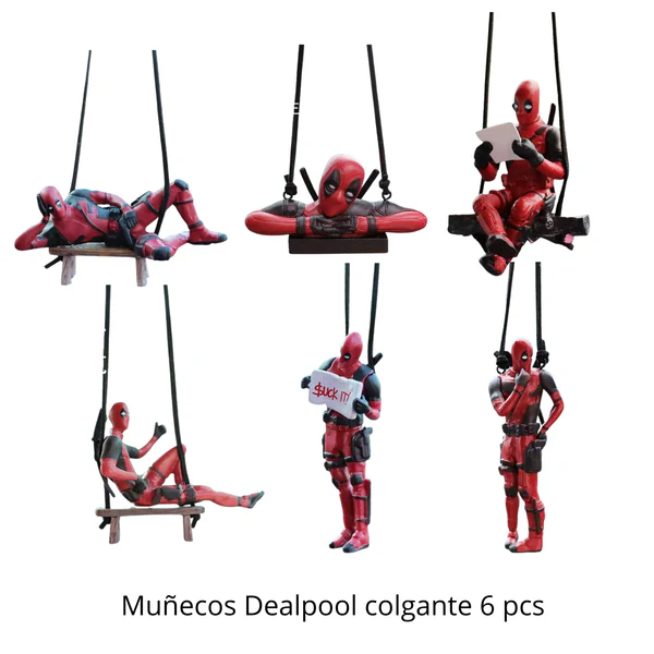 Muñeco Dealpool colgante GBS-QCGJ-2505065