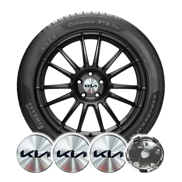 Tapacubos plano Kia 60mm