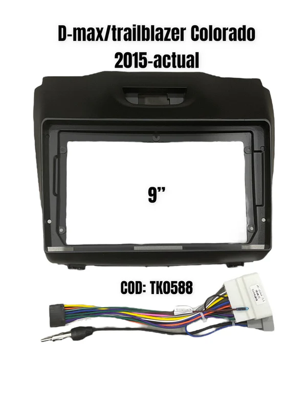 Metra kit D-max/ trailblazer Colorado 2015-actual 9pulgadas TK588