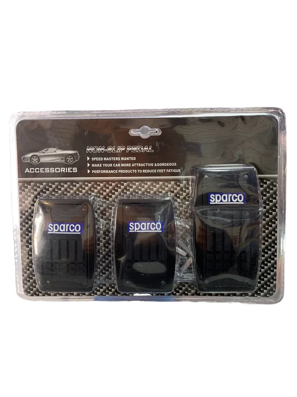 Pedal Sparco plastico CY-4458 (NEGRO)