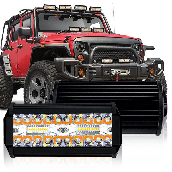 Barra led rectangular Bicolor 120W 1Pc LH25-SPGZD120W