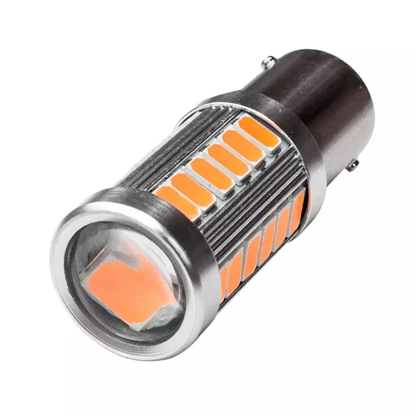 Foco led 1156 1 punto 33 led  AMARILLO