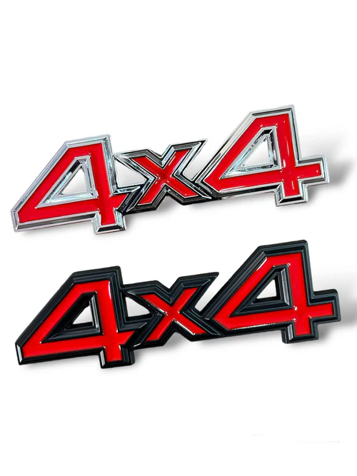 Emblema metálica 4X4