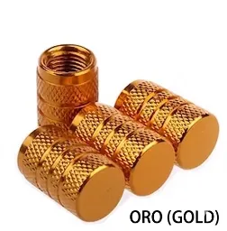 Tapa Válvula de Neumático de Aluminio 4Pza