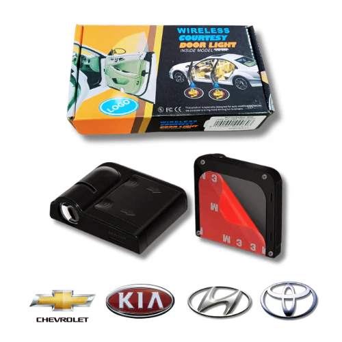 Luz con logo a pilas 2pcs GBS-YBD-202404 HYUNDAI