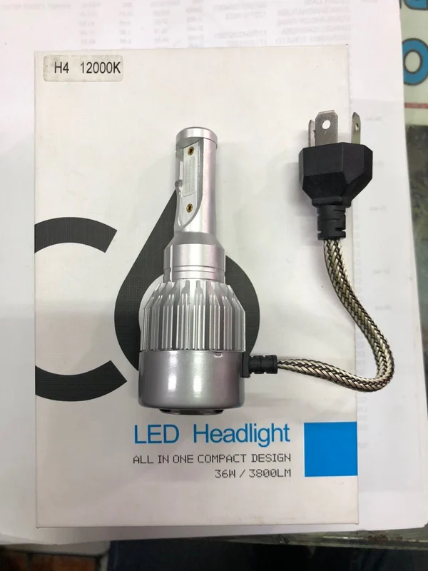 Luz led C6 12000k luz azul