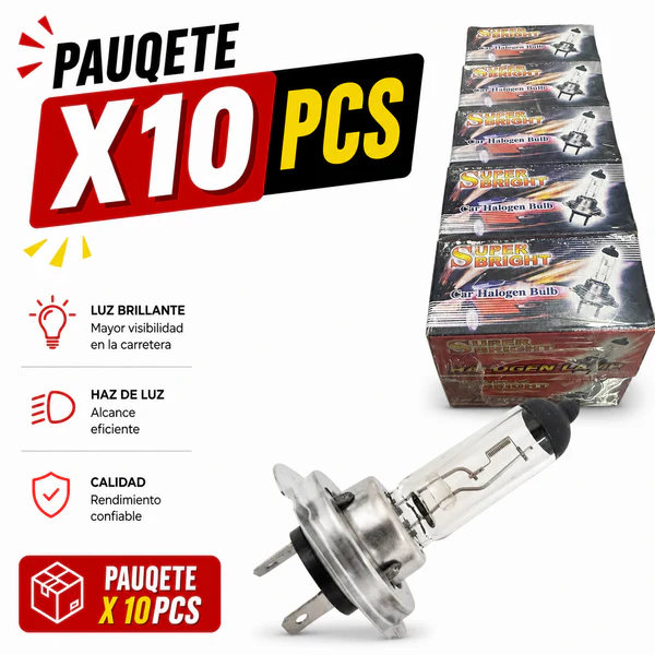 Foco H8 Halógeno 10pcs