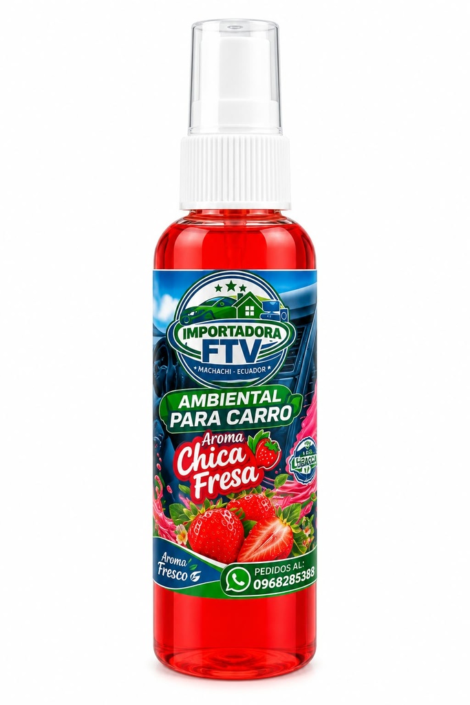 Ambiental para carros chica fresa