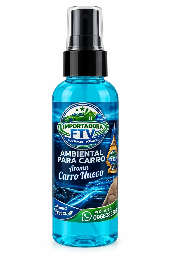 Ambiental para carro aroma carro nuevo
